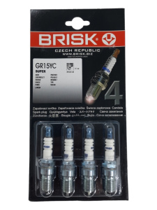 Свеча зажигания BRISK (к-кт 4шт)