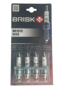 Свеча зажигания BRISK (к-кт 4шт)