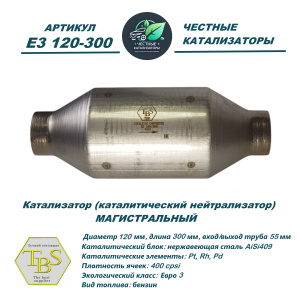 Каталитический нейтрализатор E3 120-300