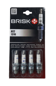 Свеча зажигания BRISK (к-кт 4шт)