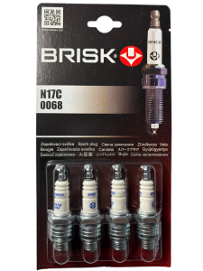 Свеча зажигания BRISK (к-кт 4шт)