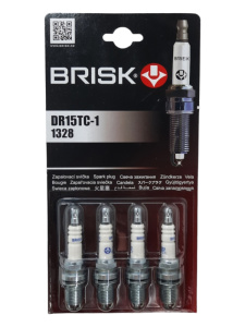 Свеча зажигания BRISK (к-кт 4шт)