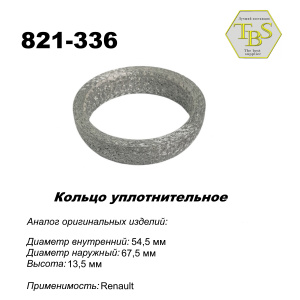 Кольцо глушителя уплотнительное