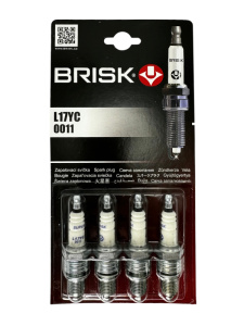 Свеча зажигания BRISK (к-кт 4шт)