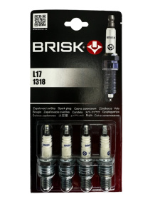 Свеча зажигания BRISK (к-кт 4шт)